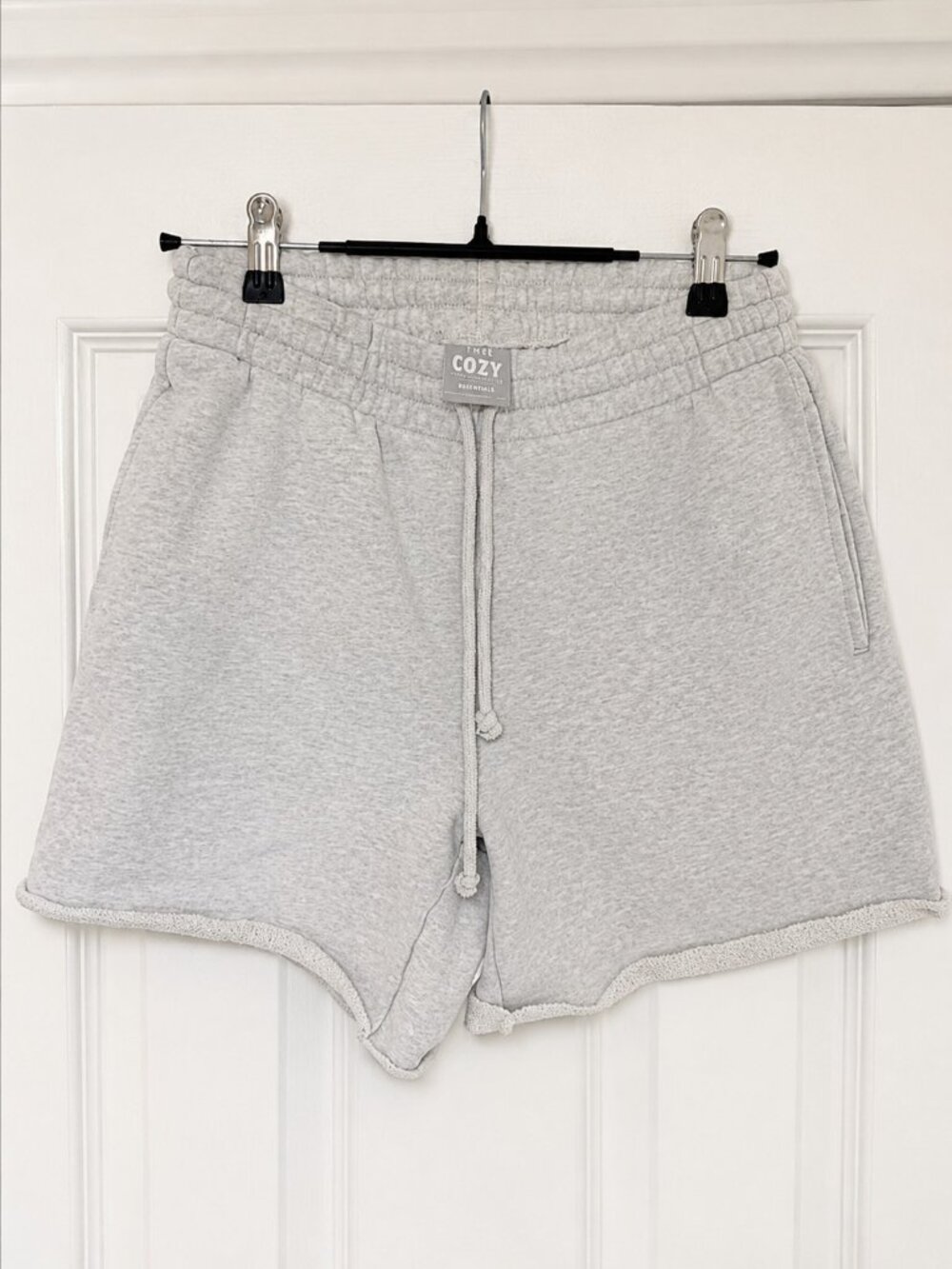 Aritzia Cozy Light Gray Athletic Shorts